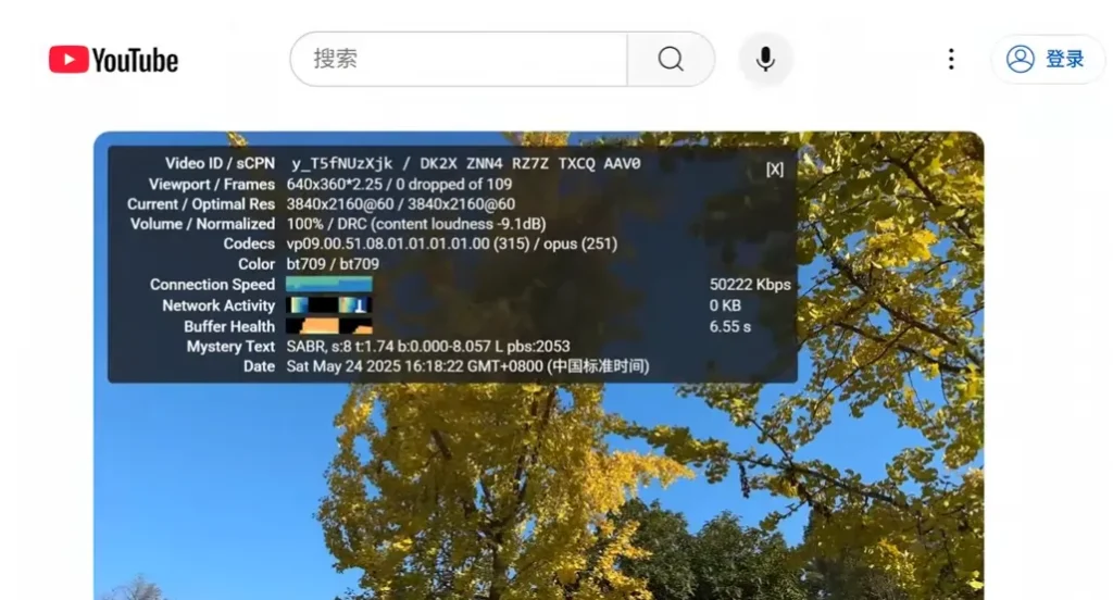 大哥云 节点youtube加载测速